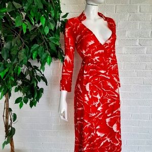 Rubber Ducky Wrap Dress